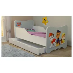 Krevet za decu Happy Kitty Dog Adventure 74014 sa fiokom
