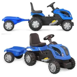 Traktor na akumulator Playtime 298 Plavi 