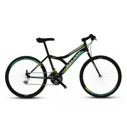 Bicikl GALAXY CASPER 260 26"/18 crna/tirkiz/zelena
