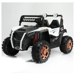 Auto na akumulator 2217 UTV za decu 4×4 pogon 12V Bela 