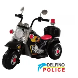 Motor na akumulator Delfino Police Crni 