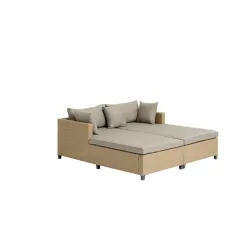 Ležaljka Haland 179x187 natur