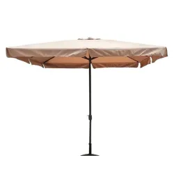 ARNEA Četvrtasti Alu Suncobran 300x300cm Bež