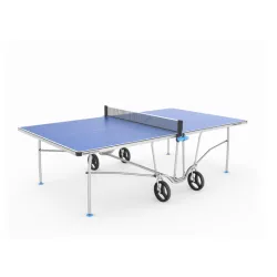 Sto za stoni tenis sa točkovima plavi