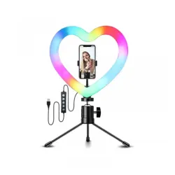 Selfie LED Ring light RGB JM26T 26cm srce sa tripodom