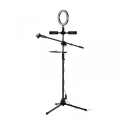 Selfie LED Ring light T16 PRO 20cm sa stalkom I drzacem za mikrofon