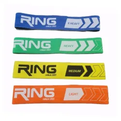 Set elastičnih tekstilnih guma za vezbanje 600x50x0,4 mm RX LKC-2019 SET 4 komada