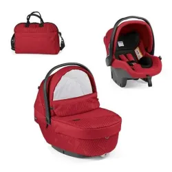 Set nosiljka, autosedište i torba Modular XL Geo Red
