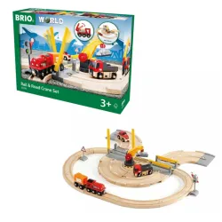 Set pruga, put i drumska dizalica Brio