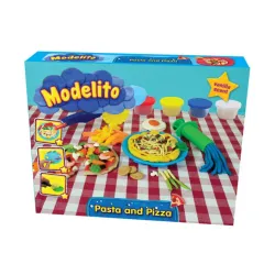 Plastelin Modelito set špagete i pizza