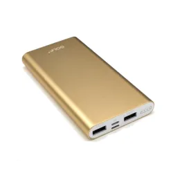 Power bank 10000mAh GOLF EDGE10 zlatni