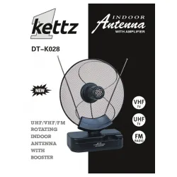 Sobna TV/FM antena Kettz DT-K028 + pojačivač