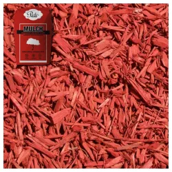 Dekorativna kora drveta za dvorište i saksije Malč crvena