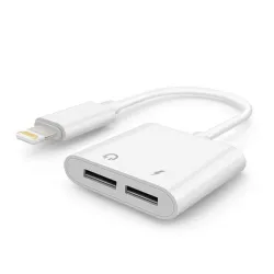 Adapter Iphone na audio lighting i lighting 105-51