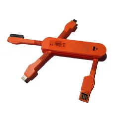 USB punjač univerzalni za mobilne narandžasti