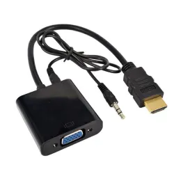 HDMI muški na VGA ženski konvertor + audio 55-000  HDMI muški na VGA ženski konvertor + audio 55-000
