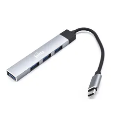Kettz Type C hub 1/4 USB 3.0 Ports HUB-C40 55-065
