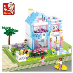 Sluban kocke kuća sa baštom