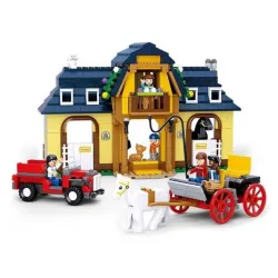 Sluban kocke Kućica za konjiće 526 kom