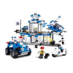 Sluban kocke Policijska stanica 492 kom