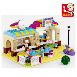 Sluban kocke restoran na otvorenom