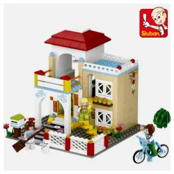 Sluban kocke slatka kuća