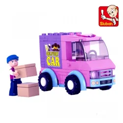 Sluban kocke Vozilo za isporuku 102 kom