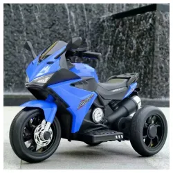 Dečiji sportski motor na akumulator 6V plavi