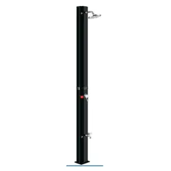 Solarni tuš 50 l sa slavinom za pranje nogu crni KR-110