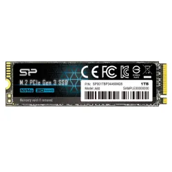 Silicon Power 256GB SP256GBP34A60M28, PCIe Gen3 x4, NVMe, M.2 2280, 2200/1600 MB/s ssd hard disk 