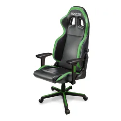 Sparco ICON gejmerska stolica crno zelena