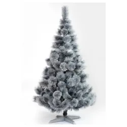 Srebrna novogodišnja jelka 150 cm