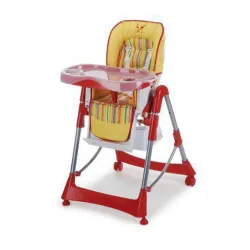 Stolica za hranjenje Plebani Sirio crvena