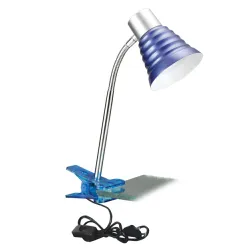 Stona lampa sa štipaljkom Elit plava EL7960