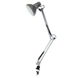 Stona tehnička lampa sa stegom Elit EL7944 srebrna