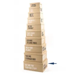 Kutija save the planet 37x16x28cm