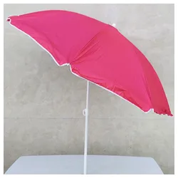 Suncobran za plažu Canopy 180 cm crveni sa zglobom