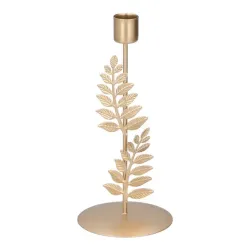 Svećnjak zlatni listovi