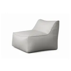 Lazy Bag fotelja eko koža svetlo siva 