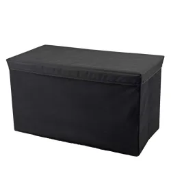 Tabure sa duplim prostorom za odlaganje crni