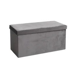 Tabure  76x38 cm baršuna siva