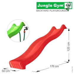 Tobogan vodeni spust od 220 cm crveni