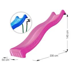 Tobogan vodeni spust od 265cm pink