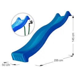 Tobogan vodeni spust od 265cm plavi