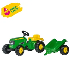 Traktor na pedale sa prikolicom RollyKid John Deere Traktor na pedale sa prikolicom RollyKid John Deere
