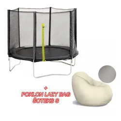 Trambolina 250 cm+ poklon Lazy bag
