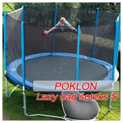 Trambolina od 396 cm sa zaštitnom mrežom
