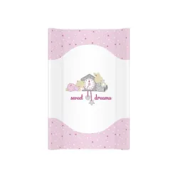 Tvrda Podloga za Presvlačenje Beba Sweet Dreams Pink 70cm