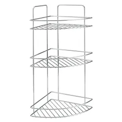 Ugaona polica za kupatilo 3 nivoa Metaltex