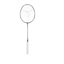 Perfly reket za badminton 930 siva plava 